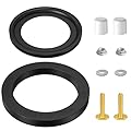 Tecreddy RV Toilet Seal Kit Replacement for Dometic 300 310 320 Series, RV Toilet Gasket Flush Ball Seal with Mounting Hardware Kit, Replace Part# 385311658 385311652