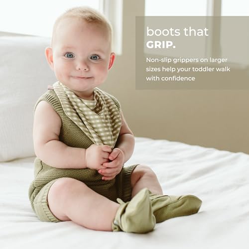 Image of goumikids Viscose Made from Bamboo Cotton Stay-On Boots