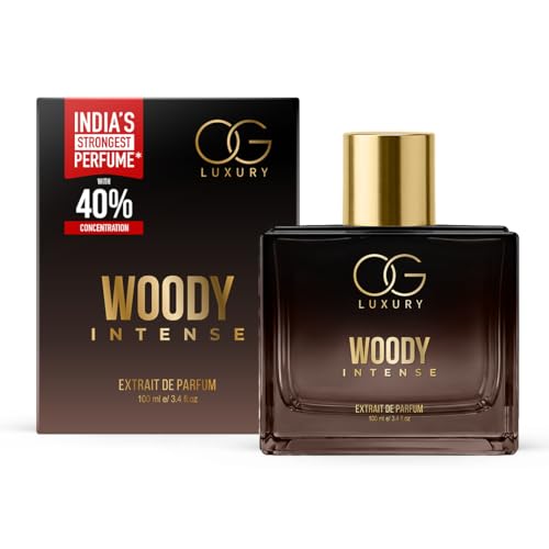 Image of OG Luxury India's Strongest Woody Intense Extrait De Perfume for man, Premium & Long-Lasting Scent, luxury perfume for Special Occasions & Gifting, 100ML