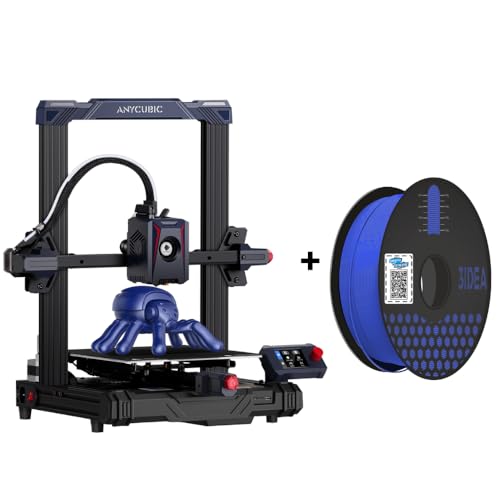 Image of 3IDEA Kobra 2 Neo 3D Printer, Upgraded 250mm /s Faster Printing, LeviQ 2.0 Auto-Leveling Smart 3D Printer with 3idea PLA Filament 1.75mm (Blue) 1kg Combo