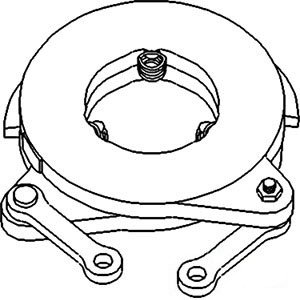 Brake Actuating Assembly Part No: A-369080R91