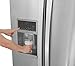 Kenmore Elite 51773 28 cu. ft. Side-by-Side Refrigerator with Accela Ice Technology in Stainless Steel