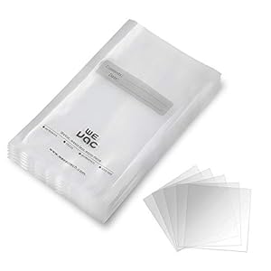 Wevac Vacuum Sealer Bags 100 Quart 8×12 Inch for Food Saver, Seal a Meal, Weston. Commercial Grade, BPA Free, Heavy Duty, Great for vac storage, Meal Prep or Sous Vide