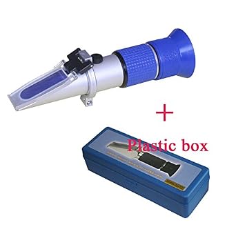 Hard case Brix 0-18% Brix Refractometer RHB-18ATC Cutting Liquid Tester