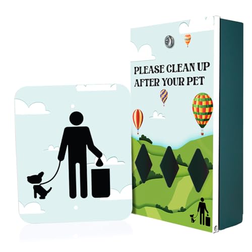 Zero Waste USA - DISPENSE-ART™ Roll Bag Dispenser & Sign - Hot Air Balloon
