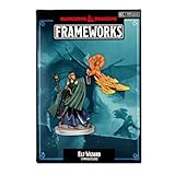 D&D Frameworks: Elf Wizard Female - Unpainted and Unassembled