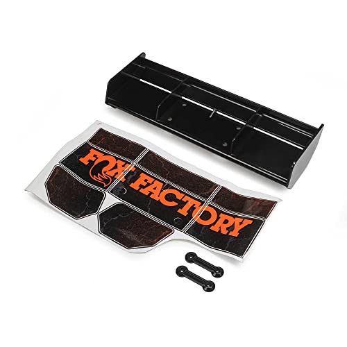 Carrosserie Losi Wing Fox Black DBXL-E 2.0 avec ailerons LOS250055 pour buggy