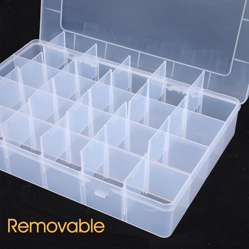 Boîte de rangement plastique compartimentée pour éviter de perdre vos bijoux