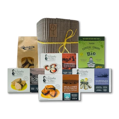 Pack Conservas Gourmet para Regalar Brétema de VinNatura