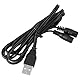3 Paar 5V USB-Elektro-Heizelement-Pads, Komfortable Heizfolie Zum Erwärmen der Füße