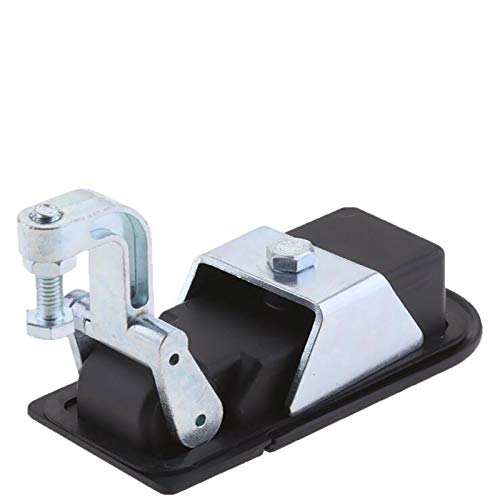 Wjskdq MS609-1A-1 2Piece Sealed Compression Latch Flush Mount Trigger Latch Powder Coated Zinc Alloy Sealed Adjustable Lever Hand Operated Compression Latches Key Locking thumb #2