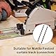 Xiciki Führungsschiene für Makita Schienensägen P-45777,Führungsschiene Nverbinder für Makita Tauchsäge,Vorhangschiene Verbinder Schienenverbinder Zubehör,für Festool,für Bosch