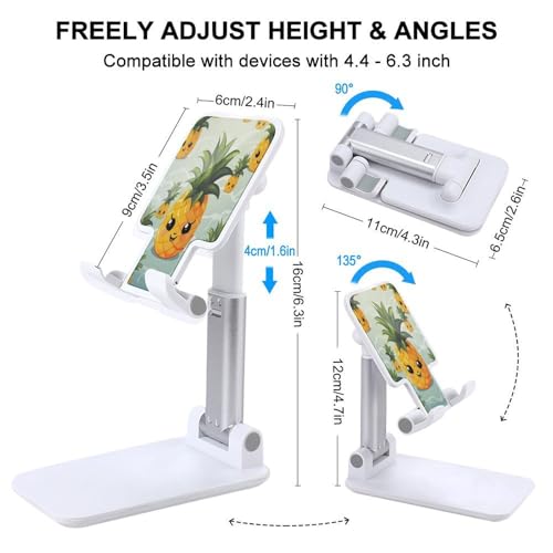 Support de téléphone pliable pour éviter les douleurs cervicales bureau - 2