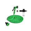 Release Tuinslang expandeerbare flexibele waterslang slang plastic slangen pijp met spuitpistool aan het waterwas spray (Size : 100FT-30M Extended)