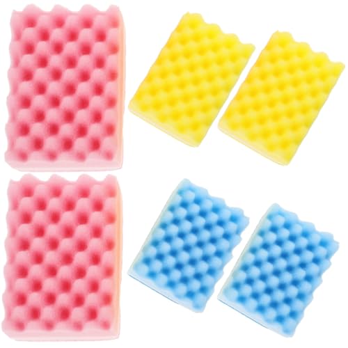 minkissy Multi-use Cleaning Sponges Dish Sponges Non-Scratch for Kitchens and Cars Random Color