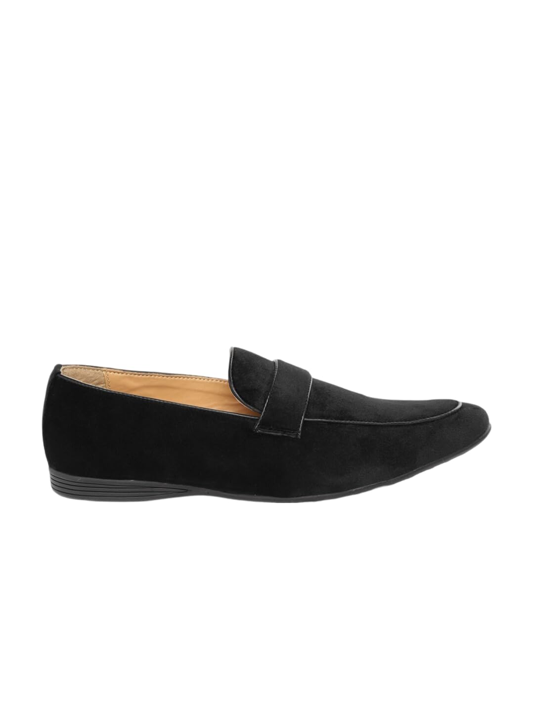 Velvet Finish Handcrafted Slip-Ons Regular Styling Synthetic Upper Cushioned Footbed/Comfortable Fashionable Stylish Flexible for Men-image-26