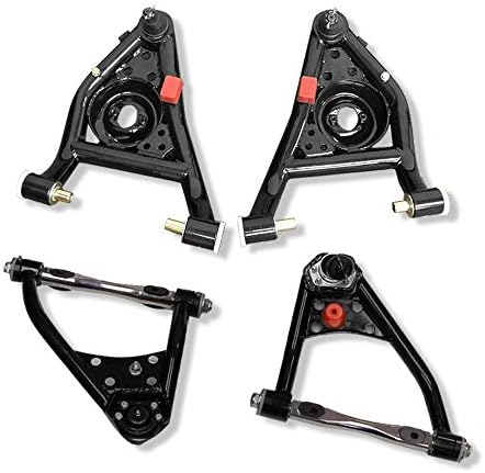 DEMOTOR PERFORMANCE For 67-69 Camaro 68-74 Nova Firebird Front Tubular Upper&Lower Control Arms Set