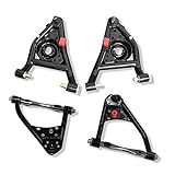 For 67-69 Camaro 68-74 Nova Firebird Front Tubular Upper&Lower Control Arms Set