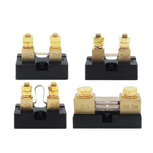 Ampèremètre shunt DC FL-15 10A 100mV pour mesure de signal analogique