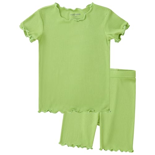 Image of pureborn Baby Pajamas Set Toddler Snug Fit Cotton Sleepwear 2pcs 12M-7Y