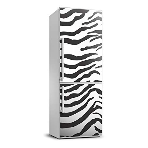 Película autoadhesiva 60x180 cm para refrigerador lavable y resistente con fondo de la cebra 2