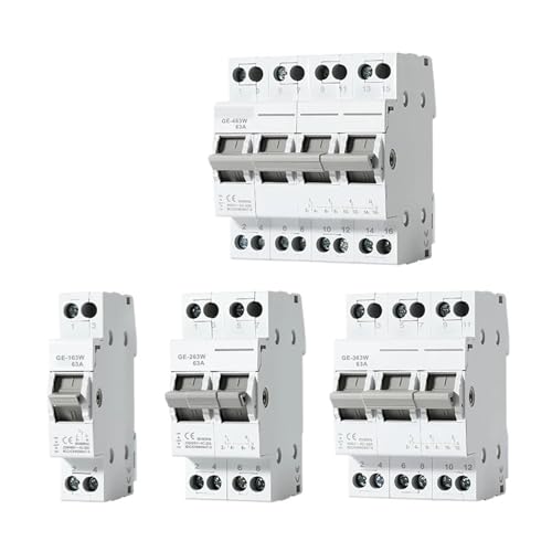 AC 1P 2P 3P 4P 63A �f���A���d���蓮�]���≏�X�C�b�`�C���^�[���b�N�T�[�L�b�g�u���[�J�[(3P,63A)