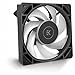 EKWB EK-Loop FPT 120mm Fan, 550-2300 RPM, Digital RGB, Black, 3-Pack