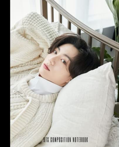 BTS Love Yourself: BTS Composition Book | BTS Notebook | BTS Merchandise Under 10 | Kpop Bts Bangtan Boys Gifts Set For Army Notebook | College Ruled 100 Pages 7.5 x 9.25 inches