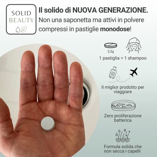 SOLID BEAUTY - SHAMPOO SOLIDO - 24 monodose in 6
