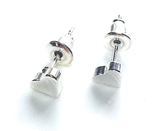 Preisvergleich Produktbild FizzyButton Geschenke Versilbern Herz Ohrstecker in Geschenkbox