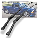 AutoHornix 1 Pair 42534 42533 Front Windshield Wiper Arm Kit Fits Compatible with1994-2004 Chevrolet S10 Blazer GMC Sonoma Jimmy Oldsmobile Bravada 15010217 15043066