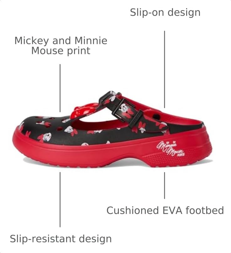 Image of Crocs Women's Disney Mickey & Minnie Mouse Clogs