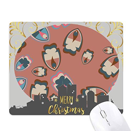 Tapis de souris poissons tropicaux en caoutchouc antidérapant pour ordinateur