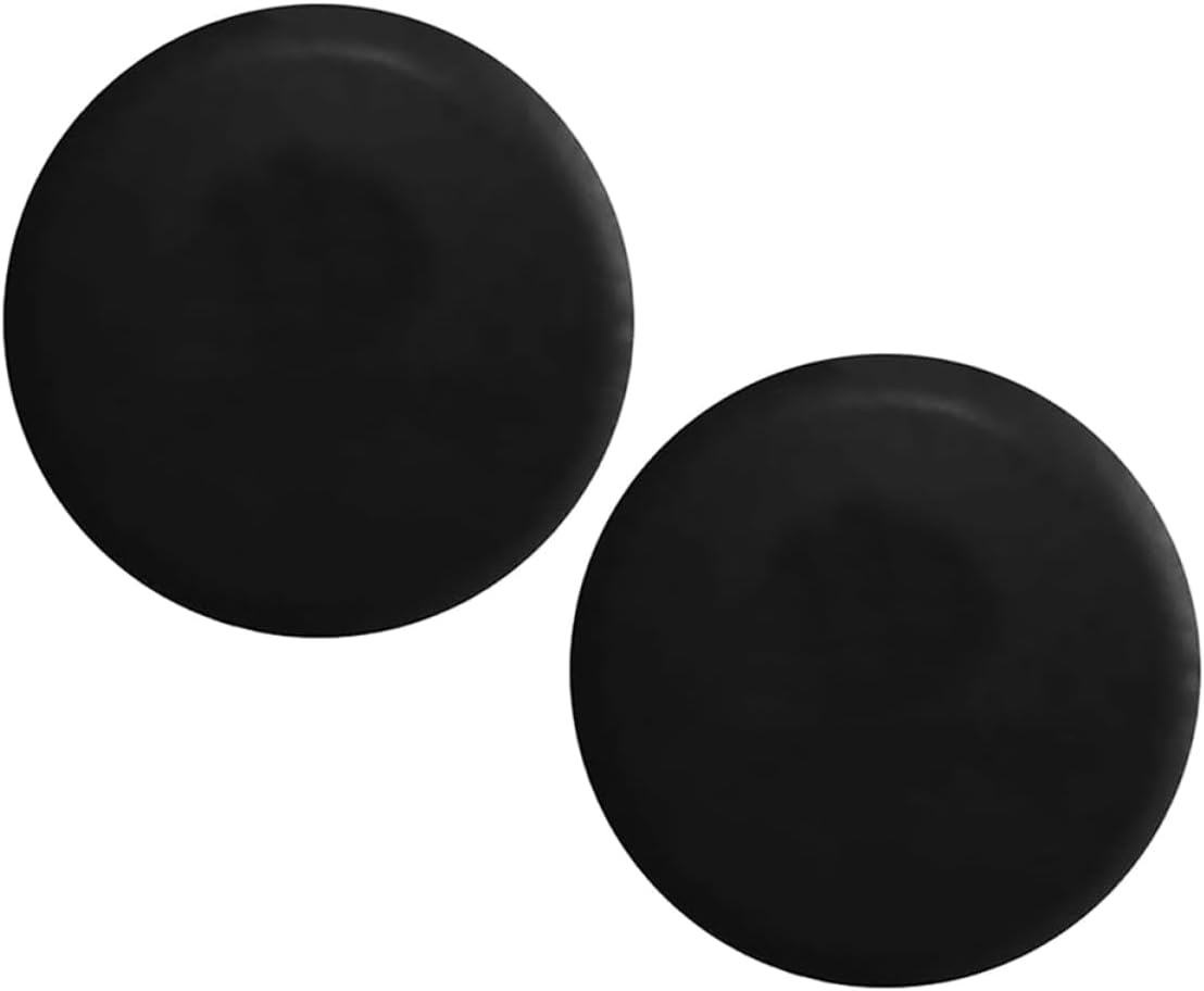 Unomor 2pcs Trailer Spare Tire Cover Wheel Protector for Rv Truck and Camper Material Non-Scratch Backing for Weather