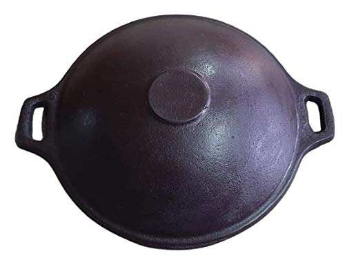 Image of SIRAJ COOKWARE CAST Iron Seasoned APPAM PAN 8 inch ( 203 mm)