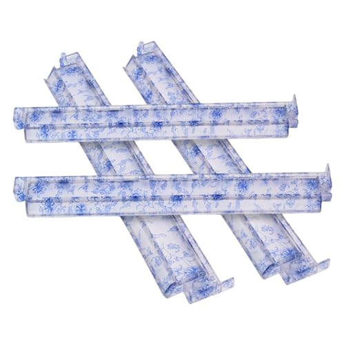 Soportes de Mahjong de ABS en pack de 4 con bolsa portátil para organizar fichas