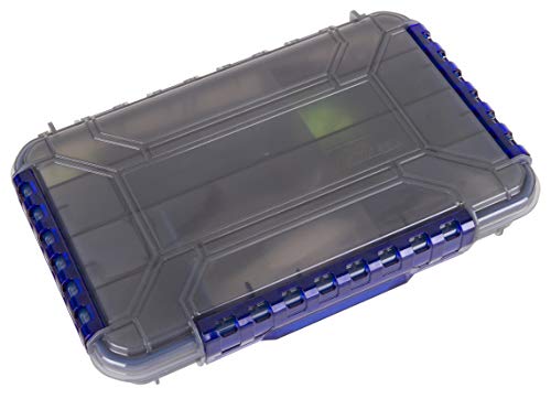 Flambeau Outdoors Zerust Max Wp4005Zm Ultimate Waterproof Tuff Tainer - 16 Compartments And 11 Removable Dividers - 10.79" L X 7.20" W X 1.89" D - Fishing And Tackle Storage Utility Box #TOP2