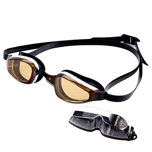 SUMARPO Swim Goggles for Women Men - Polarized, Anti-Fog, Leak Proof, UV Protection Swimming Goggles with Free Protection Case for Adult Youth Beginner