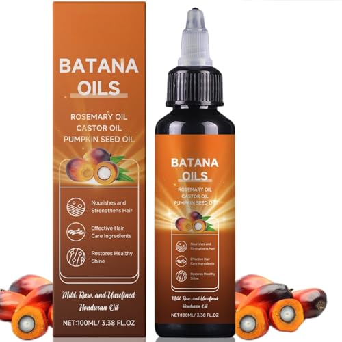 Batana Oil for Hair Growth,Batana Rosemary Pumpkin Seed Oil,4-In-1 Liquid Batana Oi/l with Rosemary,Pumpkin Serum for Hair Growth,Hair Strengthening and Scalp Care,Enhances Thickness,Prevent Hair Loss