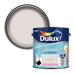Dulux Easycare Bathroom Soft Sheen Emulsion Paint For Walls And Ceilings - Nutmeg White 2.5 Litres