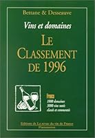 Vins et domaines le classement de 1996 2082006085 Book Cover