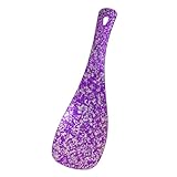 iBasingo Titan Rice Servierlöffel Outdoor Camping Löffel Haushalt Reisschaufel Tragbares Kochen Kit Ultraleicht Schaufel Reislöffel Verdicktes Geschirr Ti1079T (Lila)
