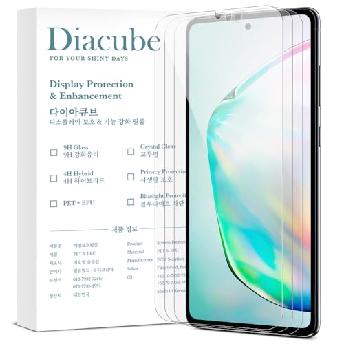 Protection écran TPU-EPU Samsung Note 10 | Film transparent HD incassable et anti-rayure