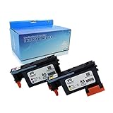Tyjtyrjty Compatible 2 Pack 88 Printhead Replacement for 88 Print Head C9381A C9382A for Office Jet Pro K5400 K5400dtn K5400dn K5400tn (1Black+Yellow,1Cyan+Magenta, 2PK)
