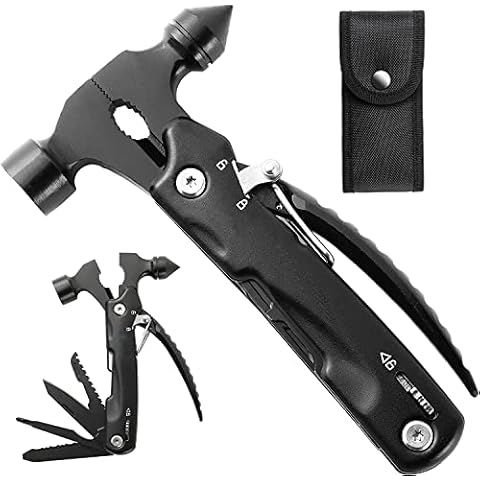 DDUP Multi-Tool，12 in 1 Multi-Tool Camping Accessories Outdoor，Gifts for Men,Fathers Day Dad Gifts from Daughter/Son Cover