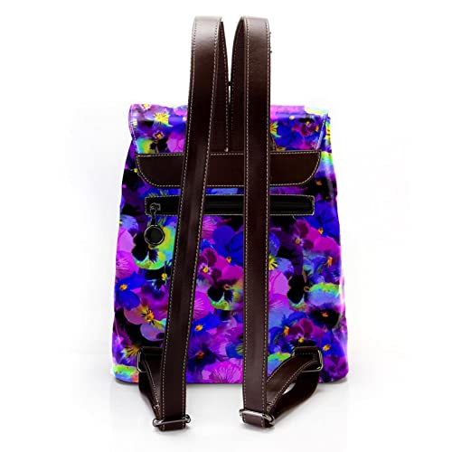 Sac à dos tendance adolescentes similicuir multicolore pour cours et loisirs