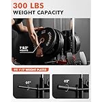 Mikolo Wall Mount Cable Station, Cable Crossover Machine with Dual Pulley System and 18 Adjustable Positions for Home Gym Fitness Equipment - Image 5