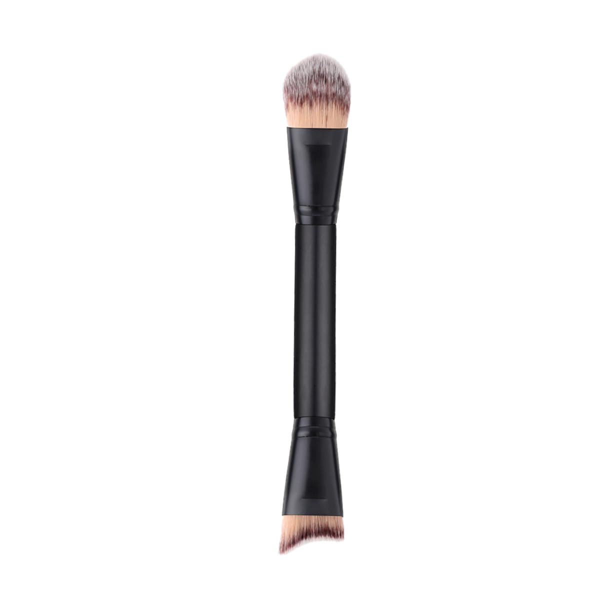 FOMIYES Dual Ended Makeup Brush Blush Bronzer Wooden Handle Powder Brush Perfect for Blending