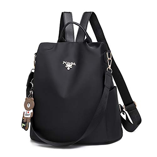 Nylon Travel Backpack for Women Waterproof Fashion Shoulder Totes Anti Theft Daypack