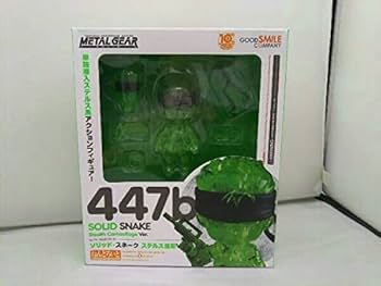 未開封 ねんどろいどメタルギアソリッド ソリッド・スネーク ステルス迷彩Ver. Amazon.co.jp: ねんどいろ メタルギアソリッド ソリッド